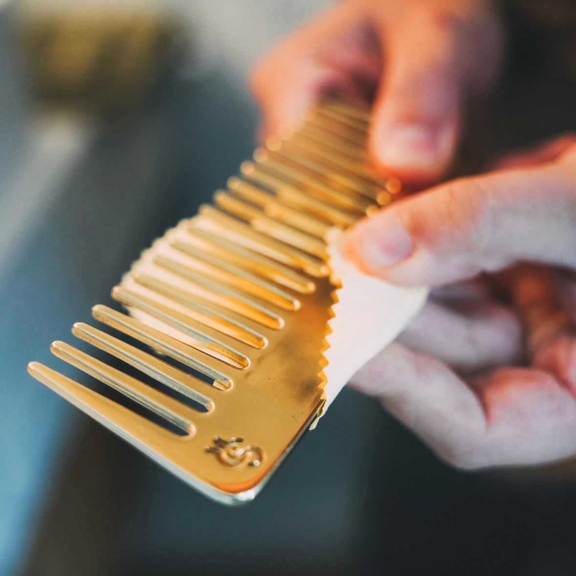 Brass SR Detangling Combs